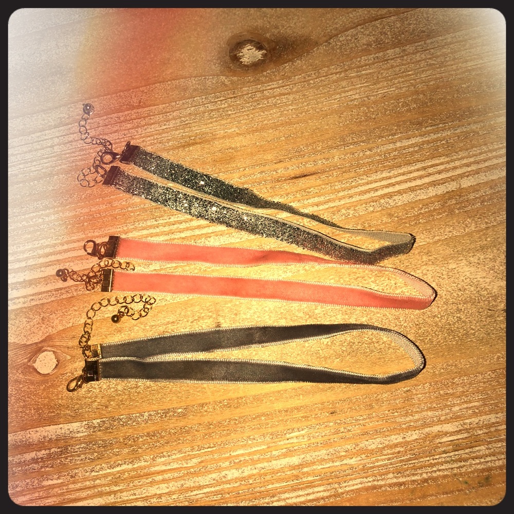 ▅ ▆ ▇ █ 3pc chσkєr nєcklαcєs █ ▇ ▆ ▅